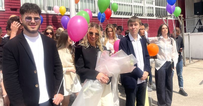 Тържeствено изпращане